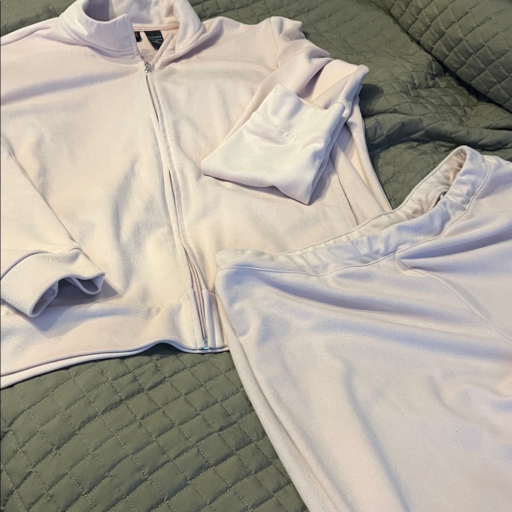 New York & Company Light Pink Pajama Set - Picture 4 of 4